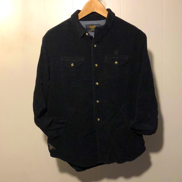 10.Deep Other - Black Corduroy Shacket